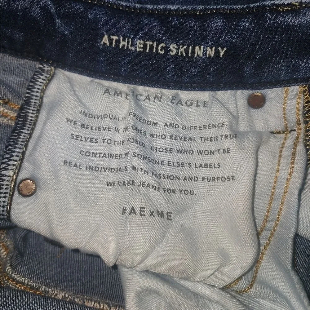 Mens AE athletic skinny jeans​